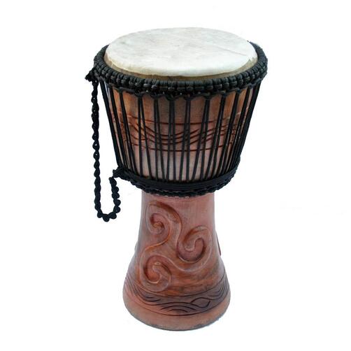 11" Powerful Drums Professional Djembe - Double Strung